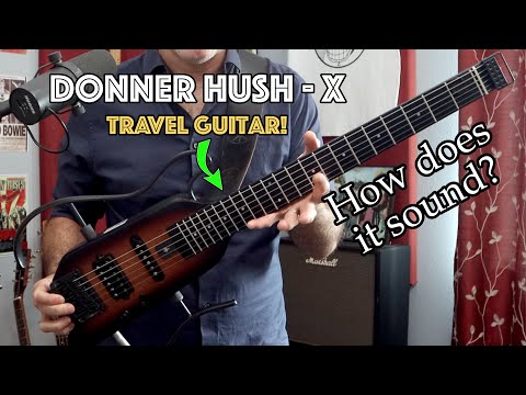 I played the Donner Hush X through the Donner Arena 2000 to see how they sound together!