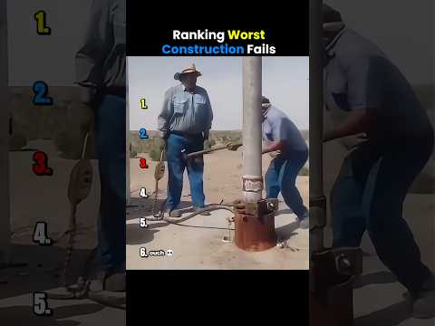 Ranking Worst Construction Fails 😭