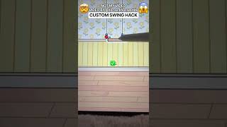MOST CREATIVE WAY TO MAKE CUSTOM SWINGS 😱 YOU NEED TO TRY THIS ASAP 💕 by @tocax.lifex.worldx