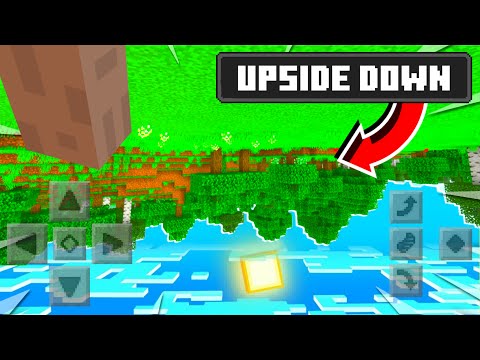 Minecraft.. But EVERYTHING is Upside Down!