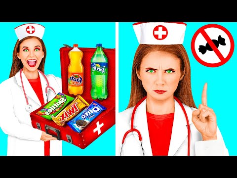 How To Sneak Food Into Hospital | Funny Situations by TeenChallenge