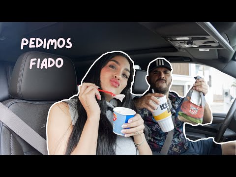 MI PAPÁ Y YO ORDENAMOS LO MISMO QUE LA PERSONA DE ENFRENTE | Kenia Rios ♡ Alfredo Rios