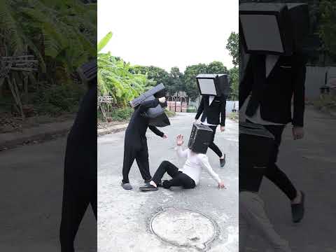 Skibidi Toilet on 1000 PING   TVman Rescue Cameraman And Big Speakerman #shorts #DaFuqBoom