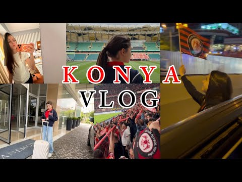 2 GÜNLÜK KONYA VLOG|SÜPER LİGDEYİZ ❤️🖤🏆