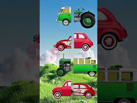 tebak gambar mobil dan traktor#trendingshorts#shorts#cartoon#animation