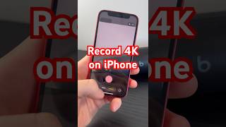 How to Record 4K Video on iPhone!