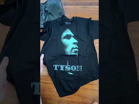 Распаковка футболок (официального мерча) Майка Тайсона 📦👕Ч.2 🤗🤩