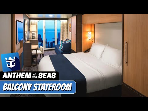 Anthem of the Seas | Balcony Stateroom Tour & Review 4K | Royal Caribbean