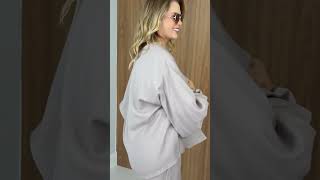 Vídeo adicional 5 do item Regata Isadora em Viscolinho - Mocha - Elegância Natural para o Dia a Dia