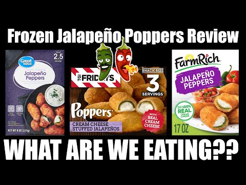 Frozen Jalapeño Poppers Review - WHAT ARE WE EATING??