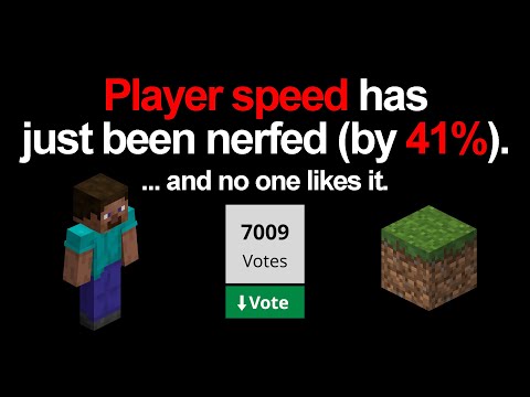 Player movement has just been nerfed. A lot.
