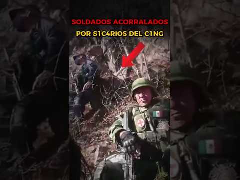 🔥 Así Llego El APOYO a Soldados Mexicanos Acorralados