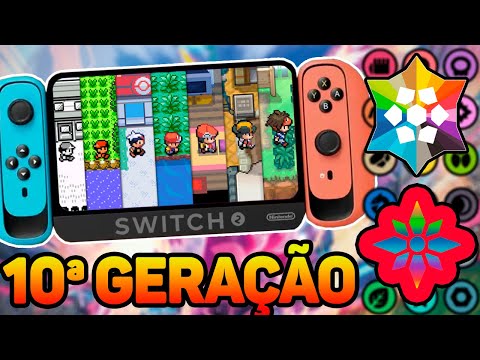 VAZOU NOVO TIPO POKÉMON PARA A 10ª GERAÇÃO?