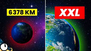 ET SI la TERRE était 2 FOIS PLUS GROSSE ?