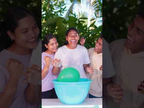 Watch till the End 😂 Balloon Popping Challenge #shorts