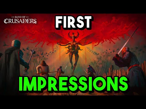 "Band Of Crusaders", Closed Playtest First Impressions & Gameplay! The Upcoming Strategy RPG!