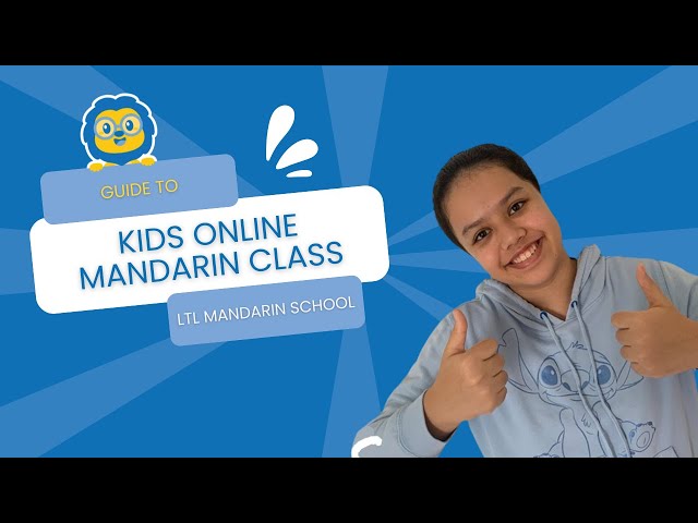 Online Mandarin Classes For Kids // LTL Mandarin School