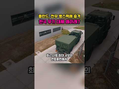 폴란드 천무 뻥스팩에, 한국무기 왜이래?