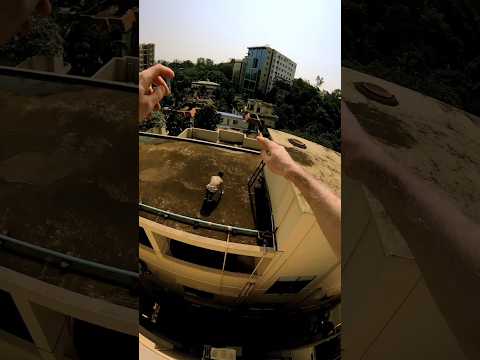 লম্বা গ্লাসের ফালুদা খেতে কত লাফ জাম্প করলাম 😋😍#parkour #parkourpov