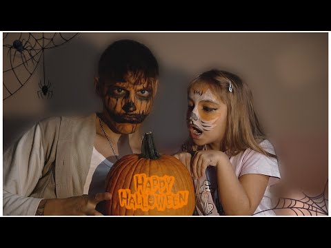 A KISHÚGOM KÉSZÍTI EL A HALLOWEEN-I SMINKEM 🎃 || Szender Milán