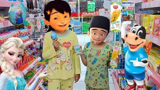 BORONG JAJAN DI ALFAMART, ES KRIM WALL SOLERA, SUSU INDOMILK, CHOCO CUP FROZEN
