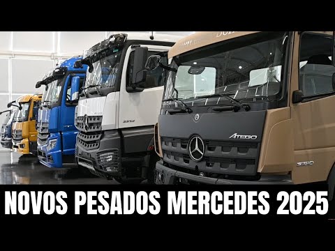 MERCEDES APRESENTA NOVOS CAMINHÕES - PRÉ-FENATRAN