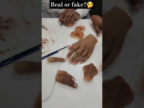Real or Fake????❤️? #prosthetics #inspire #tiktok #trending #silicone #artificiallimbs