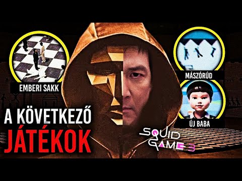 SQUID GAME 3. ÉVAD JÁTÉKAI TEÓRIÁK (emberi sakk, új baba...)