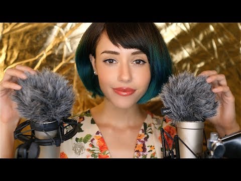 ASMR - SOFT Mic Brushing + Guided Meditation (💞 u!!)