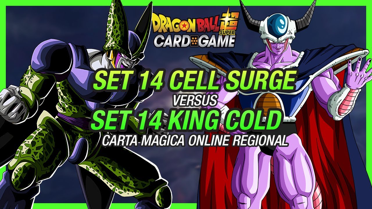 Set 14 Cell Surge vs. King Cold! | Dragon Ball Super Card Game