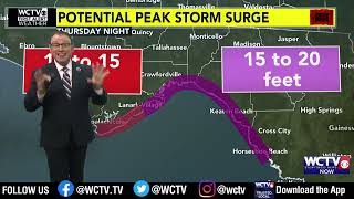 Hurricane Helene Landfall Coverage - WCTV Tallahassee (Part 1)