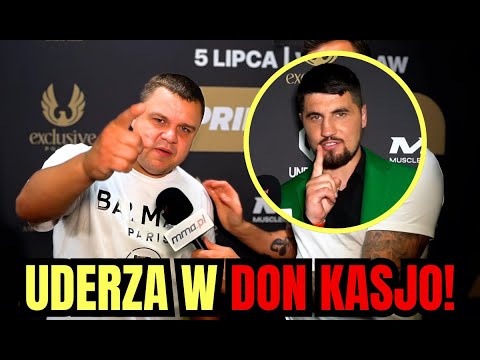 WASZKA G: KASJO POWINIEN POKAZAĆ CHARATKER I BYĆ TU!