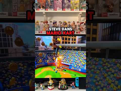 Je veux voir des Steve partout !! #PoissonSteve #Mii #MarioKart #NintendoSwitch #Nintendo