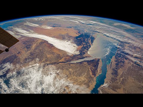 ISS Timelapse - Saudi Arabia's Red Sea Coast (24 Feb 2025)