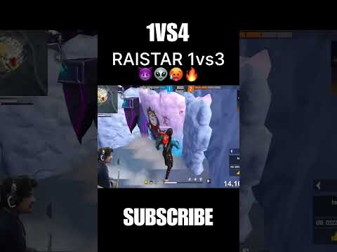 Raistar 1 vs 3 👽😳🥵Clutch GyanGaming Op Reaction   Garena Free Fire #raistar #shorts #gyangaming