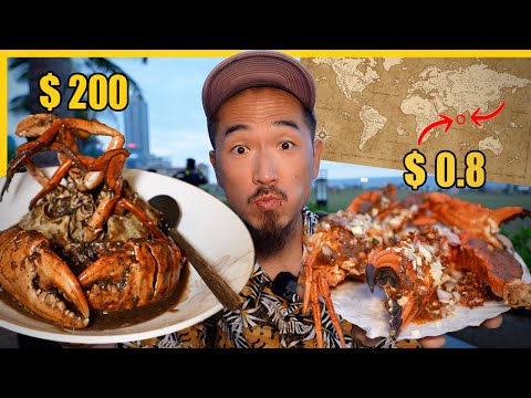 Colombo's CHEAPEST and Most EXPENSIVE Food! - Street Food Tour in Sri Lanka