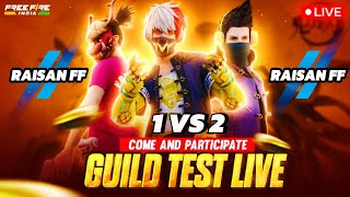 MY FIRST 🥇 LONG VIDEO | GUILD TEST STARTED ANYONE INTERESTED SO SUBSCRIBE MY CHANNEL AND SEND UID 👍