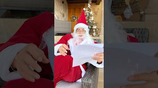 SANTA LEYENDO LAS CARTAS DE LOS NIÑOS… EN 2024. #comedia #diciembre