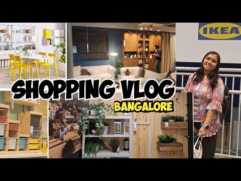 കൊതിച്ചിരുന്ന shopping|Shopping Vlog|Happy shopping #home #ikea #bangalore #kitchen #homedecor