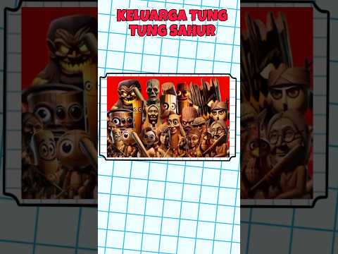 Waspada❗️Keluarga Anomali Tung tung tung Sahur..👹 #anomali #tungtungtungsahur #shorts