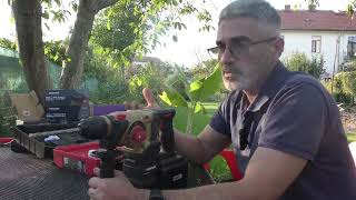 Unboxing și Test în Beton: Merită Noul Ciocan Rotopercutor Parkside Performance 20V 3J?