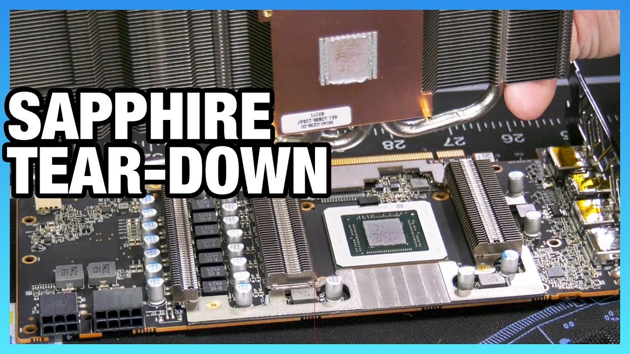 Sapphire RX 5700 XT Pulse Tear-Down: Cooler Quality & Assembly