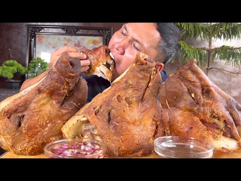 3X Crispy Ulo ng Baboy Mukbang Hello mga ka AHA