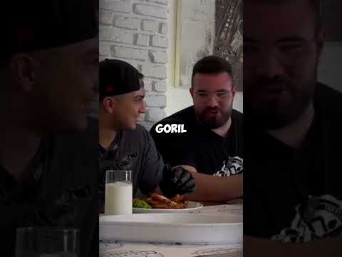 Tuna Tavus Ve Goril Faruk Sınırsız Kanat Yiyor!!! 🪽