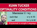 Optimization Methods in Economics