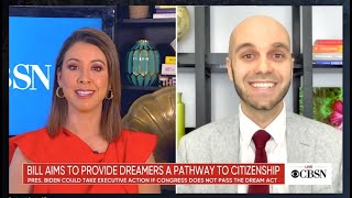 Alex Ozols talking about new laws on CBS National News