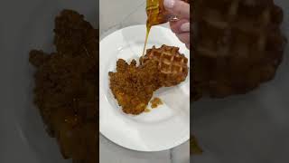 Chicken & waffles at Costco!
