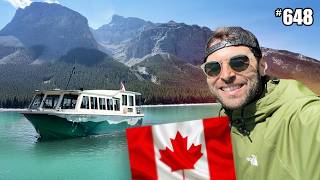 Cidade Submersa! Passeio de Barco no Maior Lago de Banff (Minnewanka Lake) #648