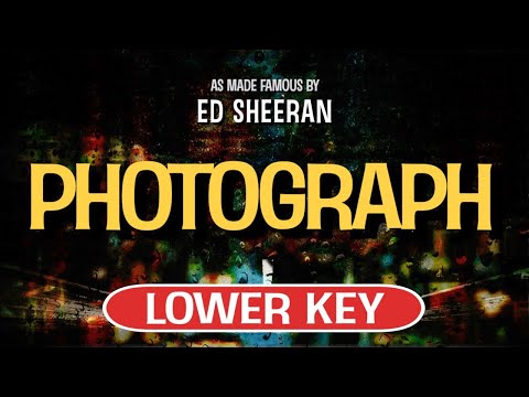 Photograph (Karaoke Lower Key) – Ed Sheeran