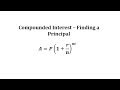 Compound Interest Concepts and Calculations